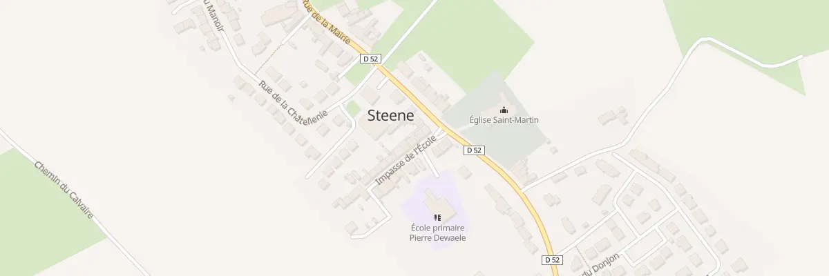 Plan du 3 Imp de l’Ecole à Steene