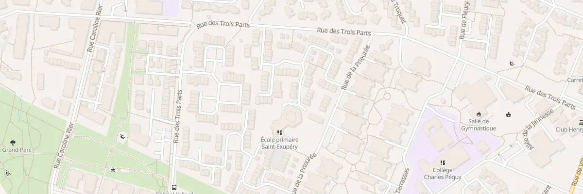 Plan du 8 Sq du Petit Prince à Bondoufle