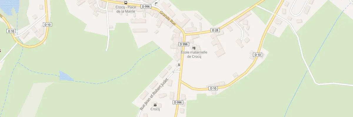 Plan du 1 Gr Grande Rue à Crocq
