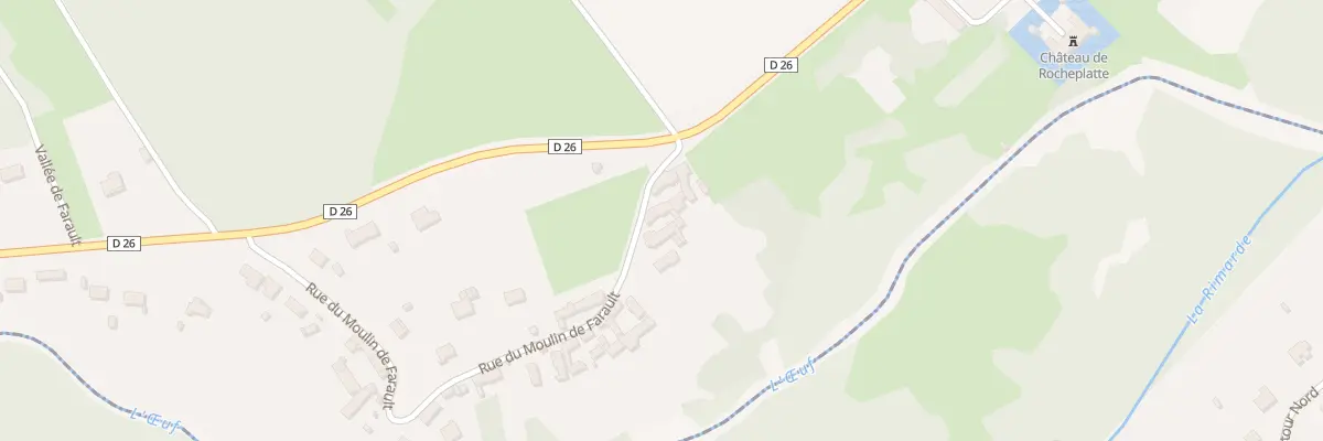 Plan du 5 Rue du Moulin de Farault à Aulnay-la-Rivière