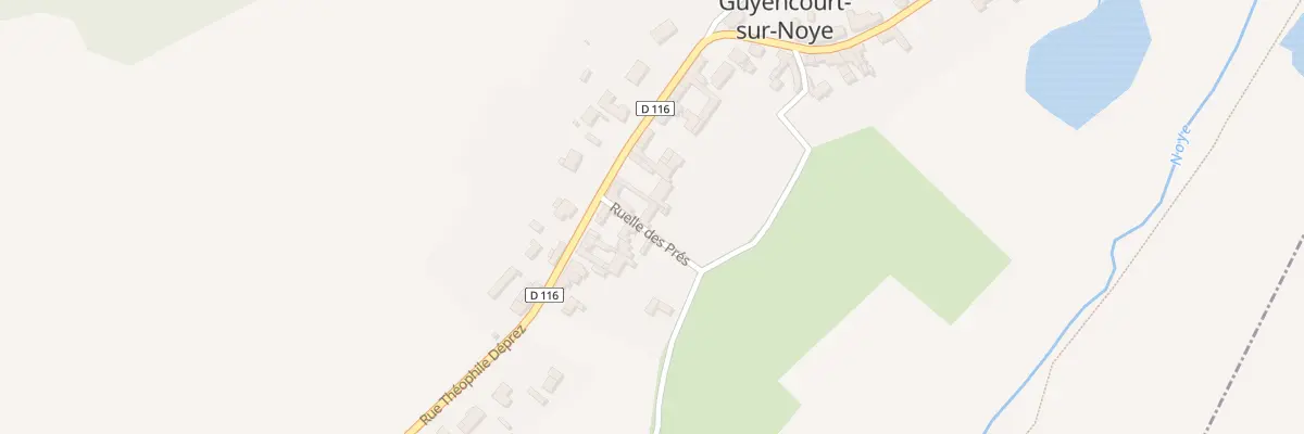 Plan du 9 Rue Théophile Déprez à Guyencourt-sur-Noye