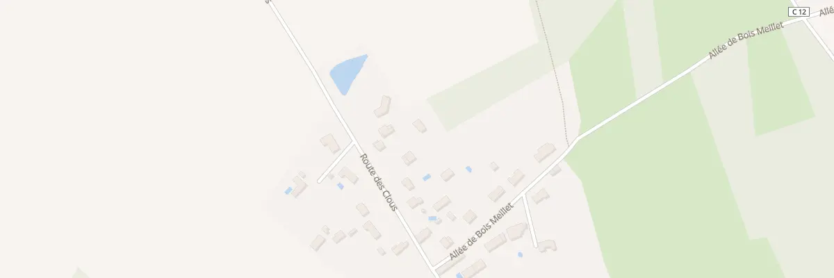 Plan du 46 Rte des Clous à Vasselay