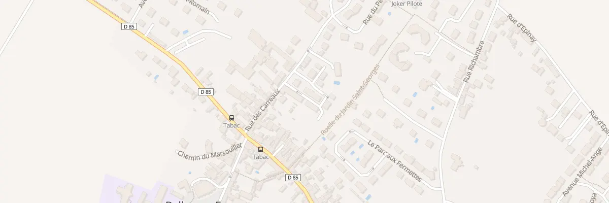 Plan du 1 Rue du Clos des Carreaux à Belloy-en-France