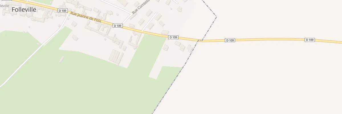 Plan du 47 Rue Jeanne de Poix à Folleville