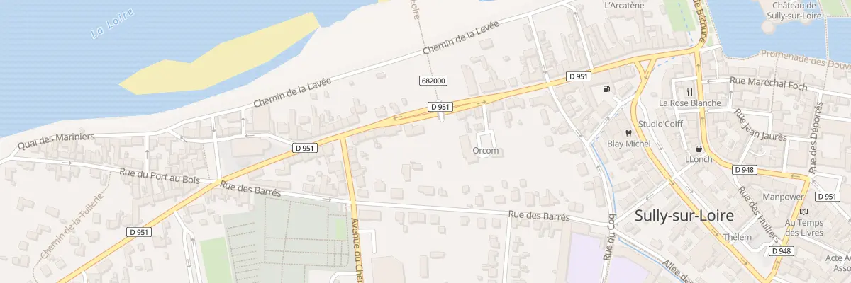 Plan du 39 Rue du Faubourg Saint Germain à Sully-sur-Loire