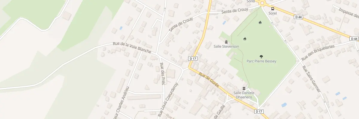 Plan du 3 Rue de Blaincourt à Précy-sur-Oise