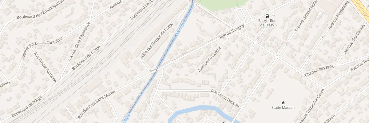 Plan du 45 Rue de Savigny à Viry-Châtillon