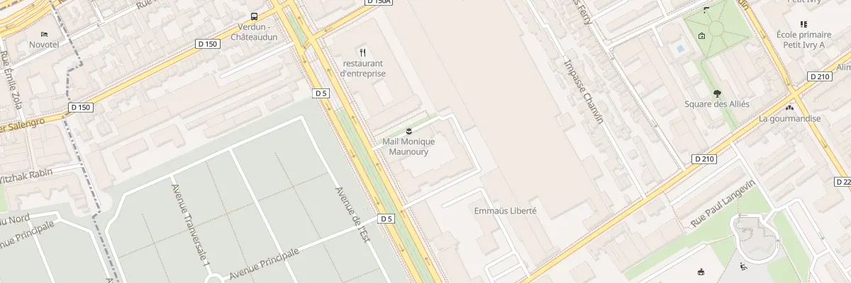 Plan du 53 Av de Verdun à Ivry-sur-Seine