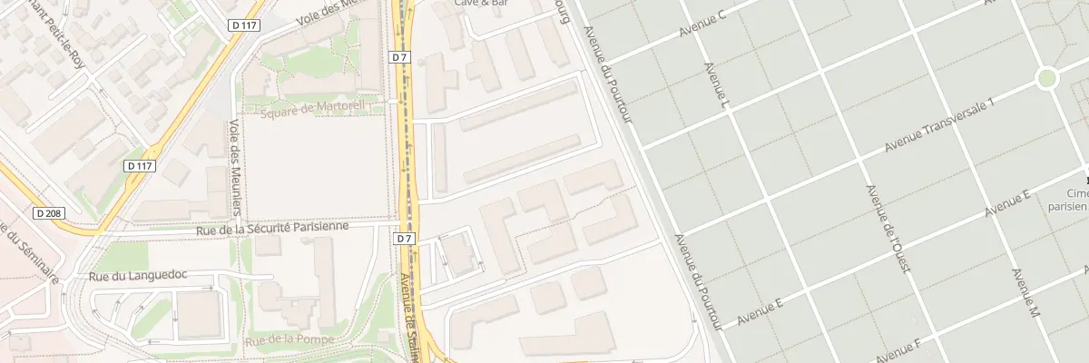 Plan du 32 Av du Luxembourg à Thiais