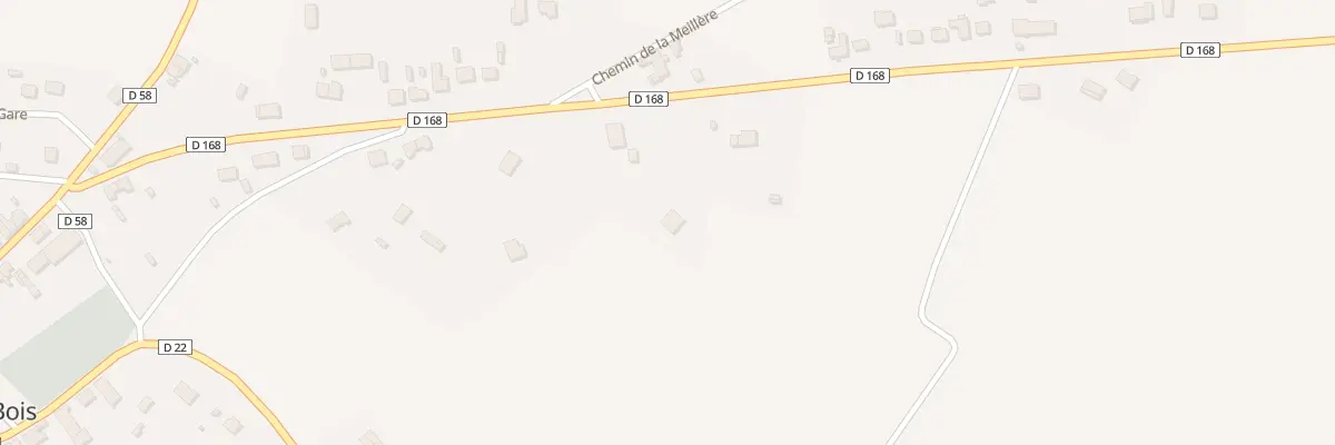 Plan du 14 Rte de Loroy à Méry-ès-Bois