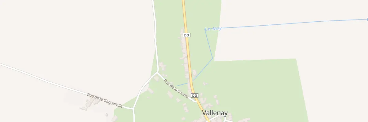 Plan du 12 Rte des Fours à Chaux à Vallenay