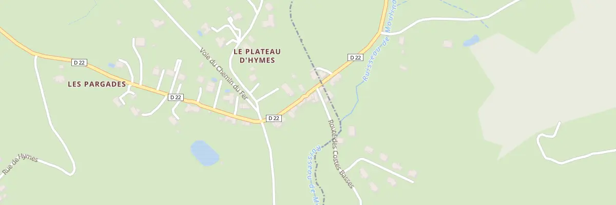 Plan du 1186 Rte du Plateau d’Hymes à Auzits