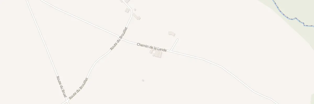 Plan du 130 Che de la Lande à Lacapelle-Pinet