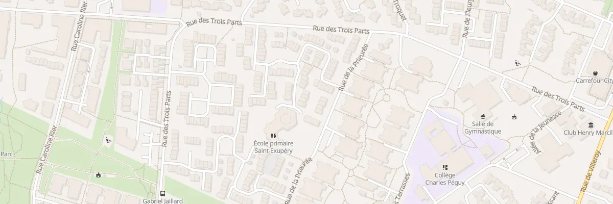 Plan du 17 Sq du Petit Prince à Bondoufle