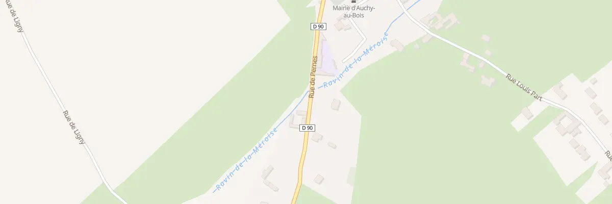 Plan du 26 Rue de Pernes à Auchy-au-Bois