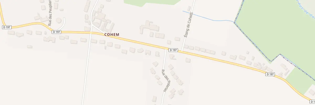 Plan du 2 Rue des Poteries à Wittes