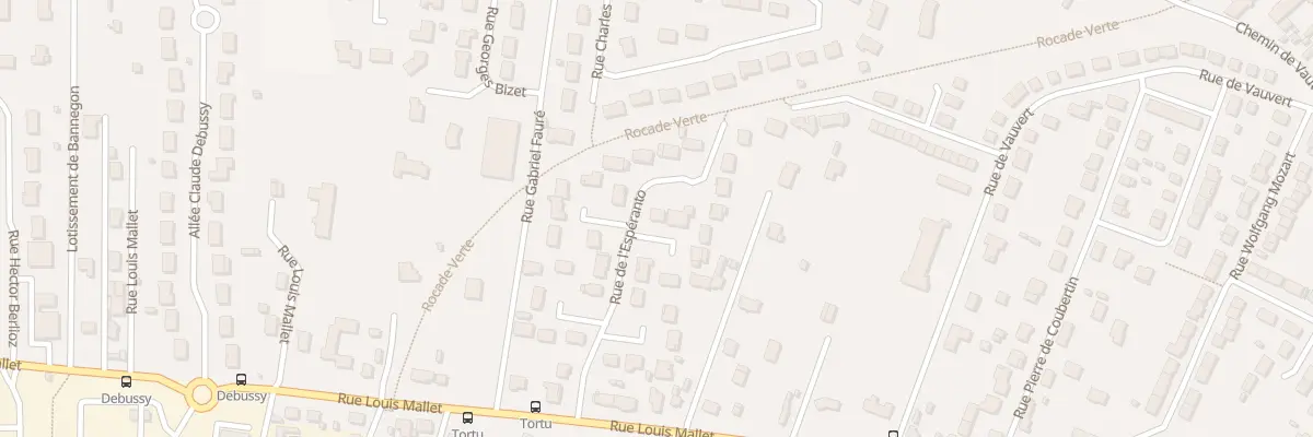 Plan du 28 Rue de l’Espéranto à Bourges