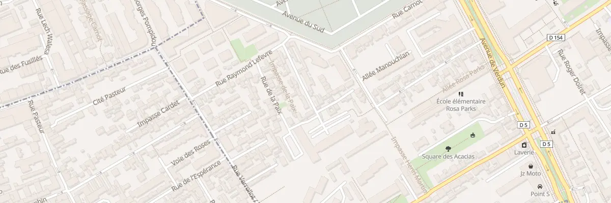Plan du 10 Sen des Herbeuses à Ivry-sur-Seine