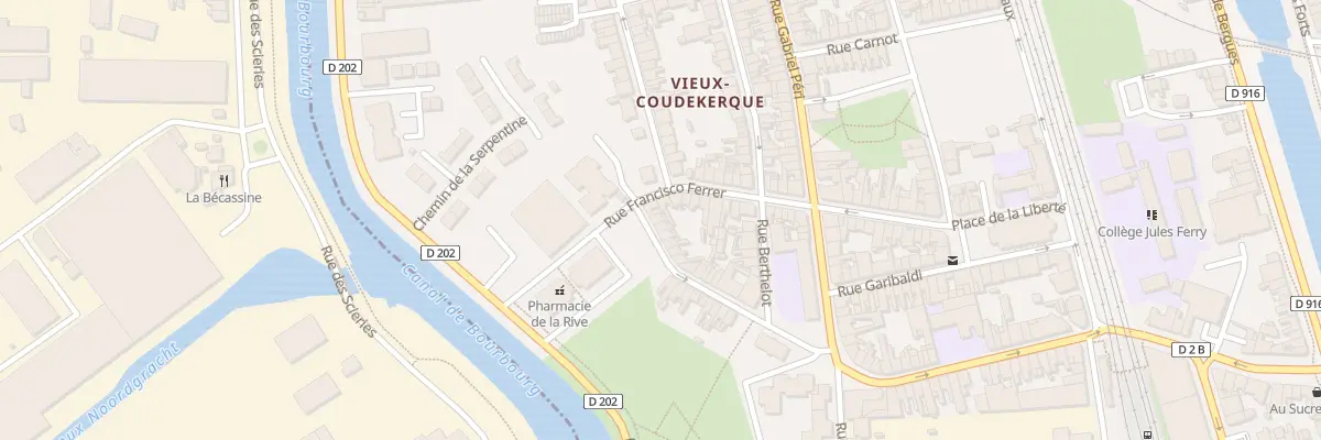 Plan du 90 Rue Gustave Fontaine à Coudekerque-Branche