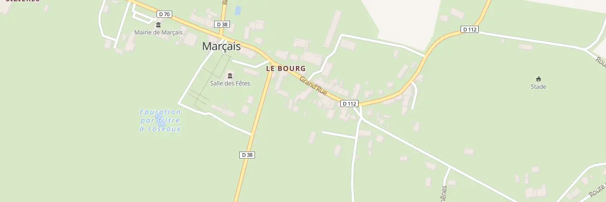 Plan du 6 Rue Grand’Rue à Marçais