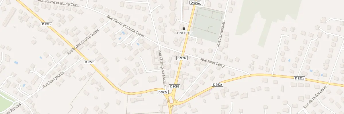 Plan du 15 Av de Royaumont à Viarmes