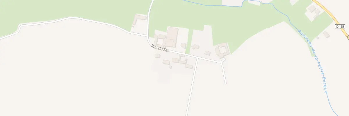 Plan du 30 Rue du Sac la Jumelle à Aire-sur-la-Lys