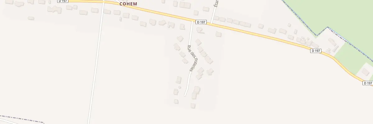 Plan du 10 Rue des Poteries à Wittes