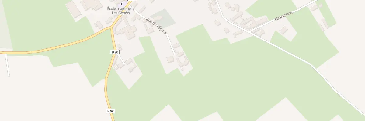 Plan du 11 Rue de l’Eglise à Linghem