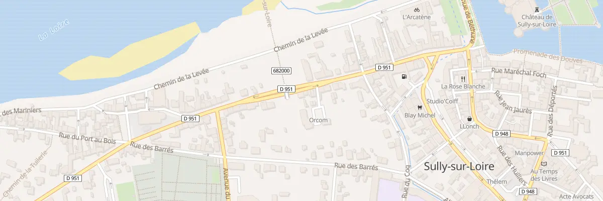 Plan du 37 Rue du Faubourg Saint Germain à Sully-sur-Loire