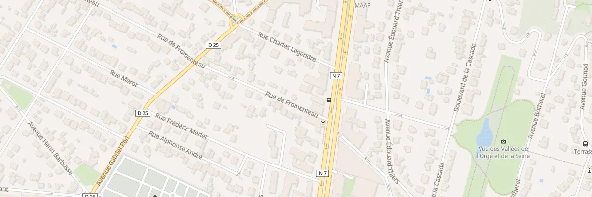 Plan du 4B Rue Fromenteau à Juvisy-sur-Orge