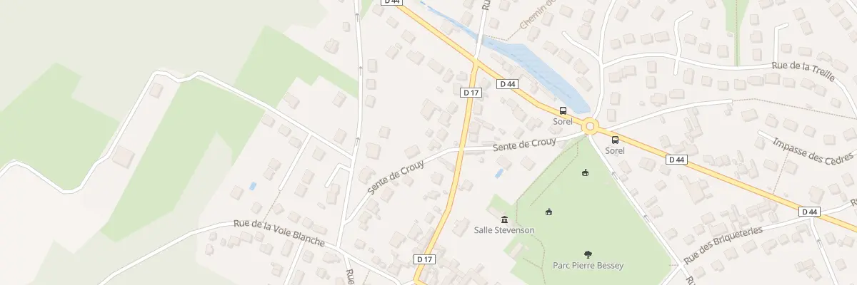 Plan du 13B Rue de Blaincourt à Précy-sur-Oise
