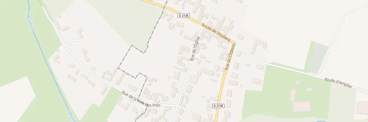 Plan du 24 Rue de l’Eglise à Authieule