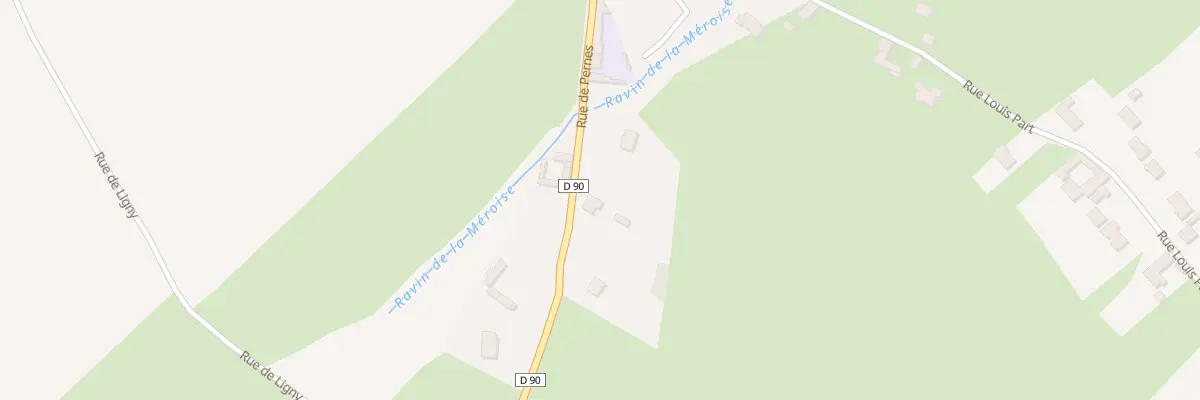 Plan du 27 Rue de Pernes à Auchy-au-Bois