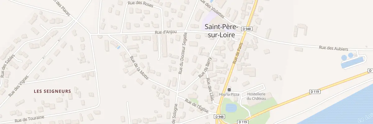 Plan du 4 Rue du Docteur Segelle à Saint-Père-sur-Loire