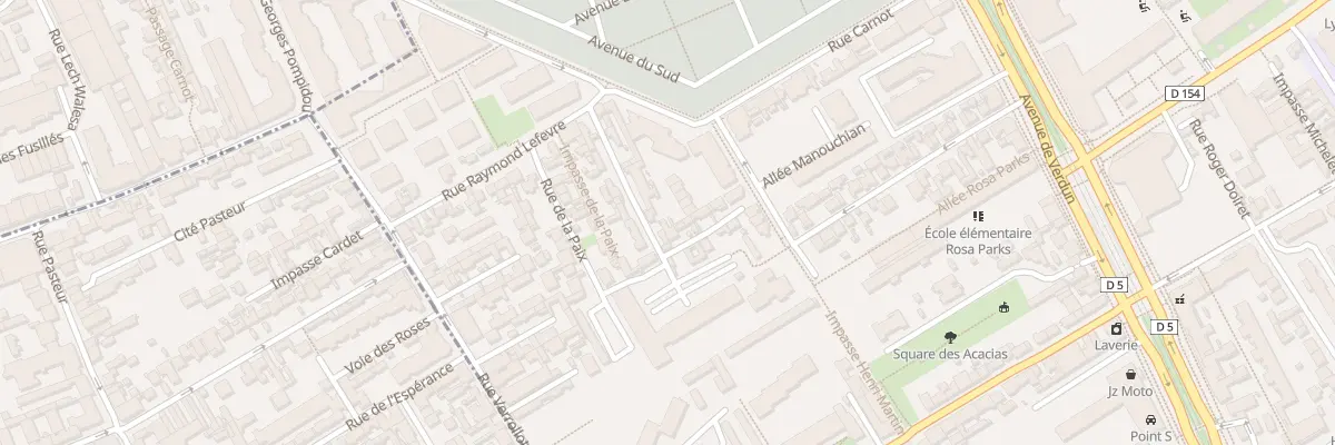 Plan du 11 Sen des Herbeuses à Ivry-sur-Seine