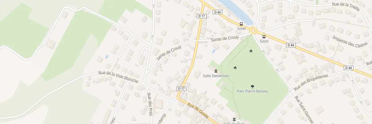 Plan du 11 Rue de Blaincourt à Précy-sur-Oise