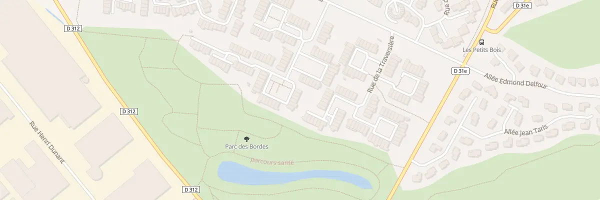 Plan du 17 Rue de la Sente des Bordes à Bondoufle