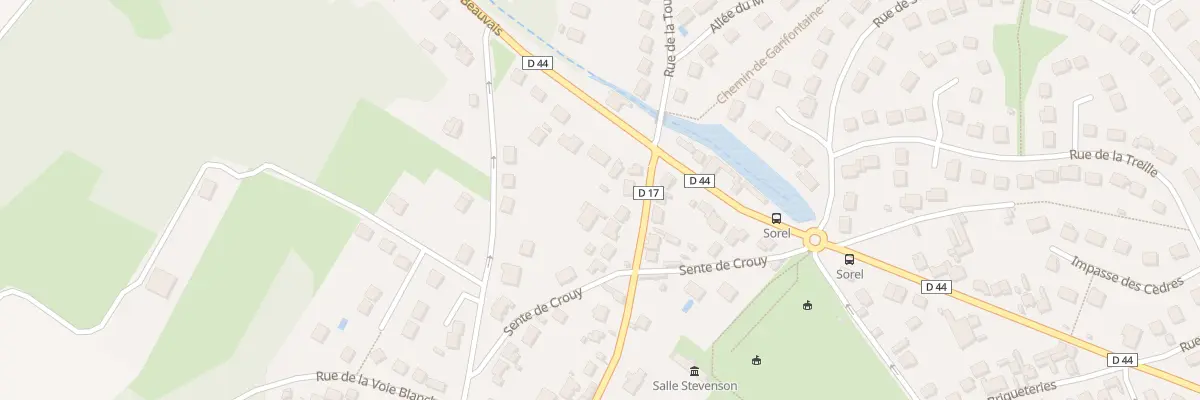 Plan du 19 Rue de Blaincourt à Précy-sur-Oise