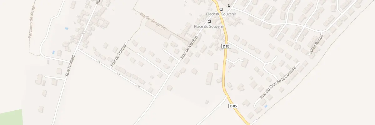 Plan du 9 Rue de Verdun à Belloy-en-France