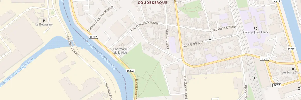 Plan du 91 Rue Gustave Fontaine à Coudekerque-Branche