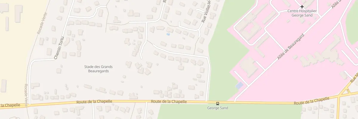 Plan du 17 Rue Claude Nicolas Ledoux à Bourges