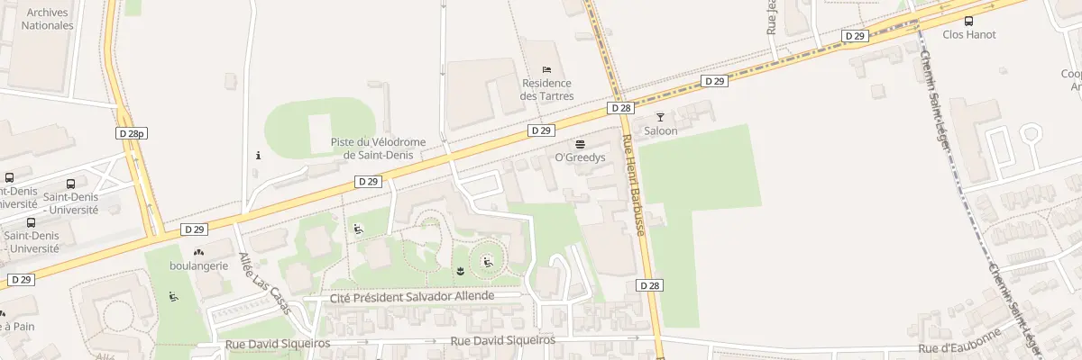 Plan du 76 Av de Stalingrad à Saint-Denis