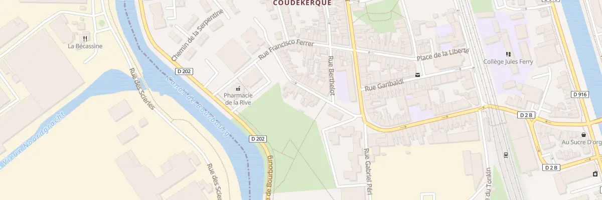 Plan du 89 Rue Gustave Fontaine à Coudekerque-Branche