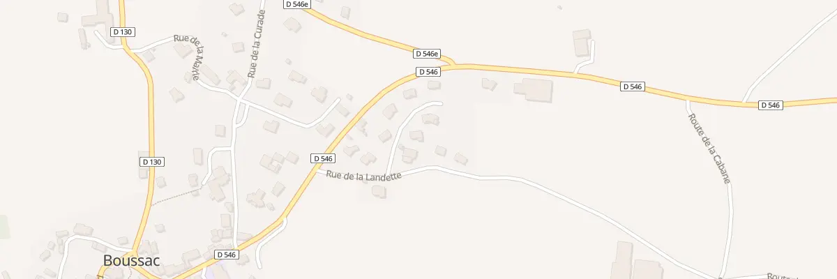 Plan du 5283 Imp des Pradels à Boussac