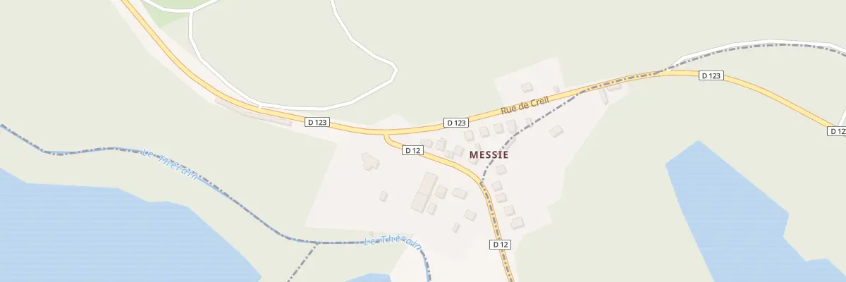 Plan du 4 Rue de Creil à Mello