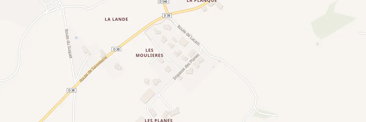 Plan du 5222 Moulieres à Gramond