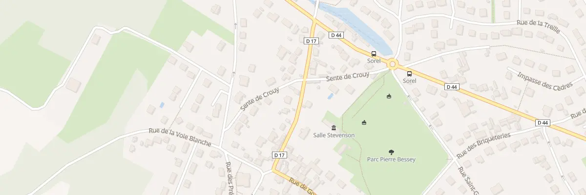 Plan du 13 Rue de Blaincourt à Précy-sur-Oise