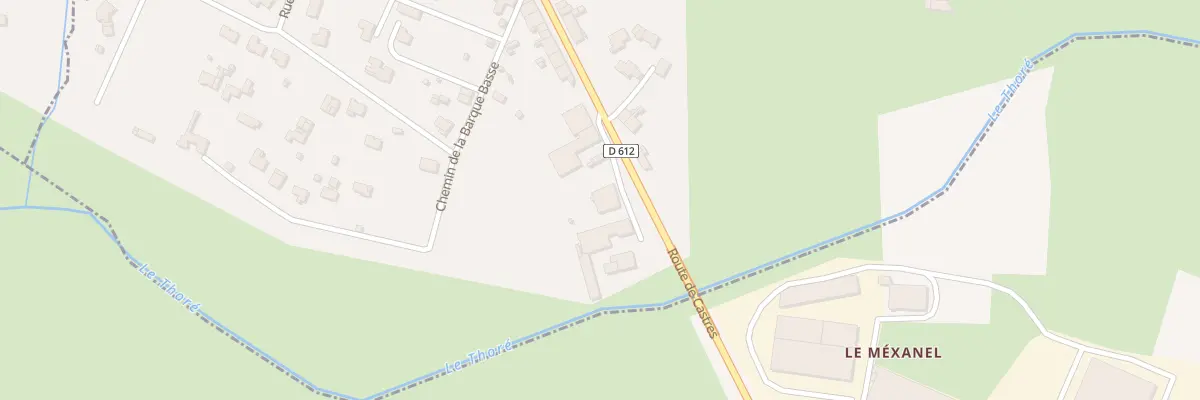 Plan du 4 Che du Thoré à Pont-de-Larn