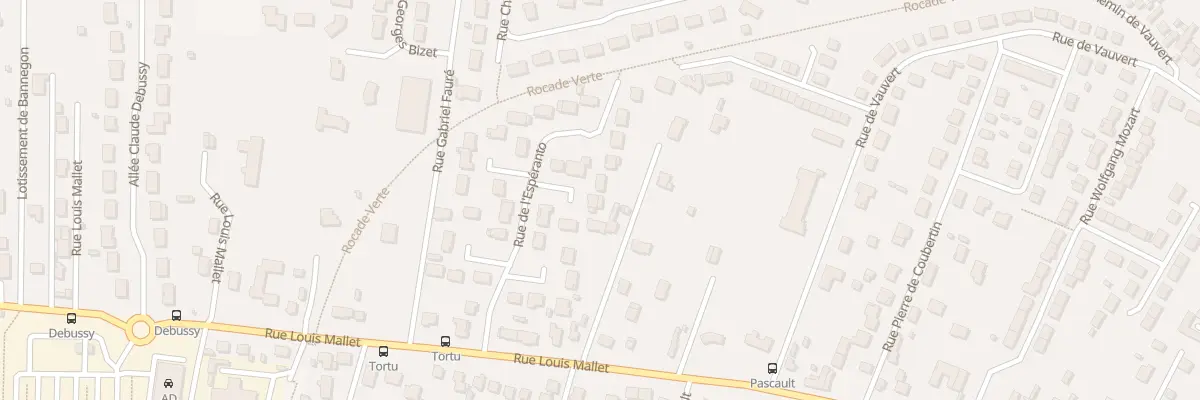 Plan du 22 Rue de l’Espéranto à Bourges