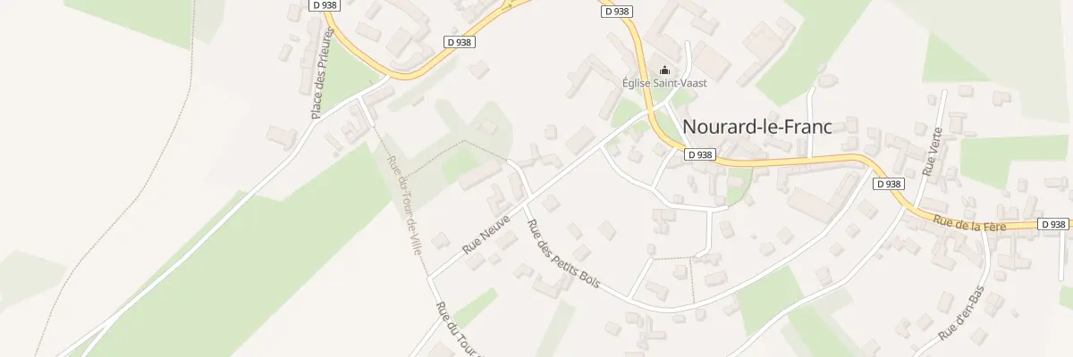 Plan du 94 Rue Neuve à Nourard-le-Franc